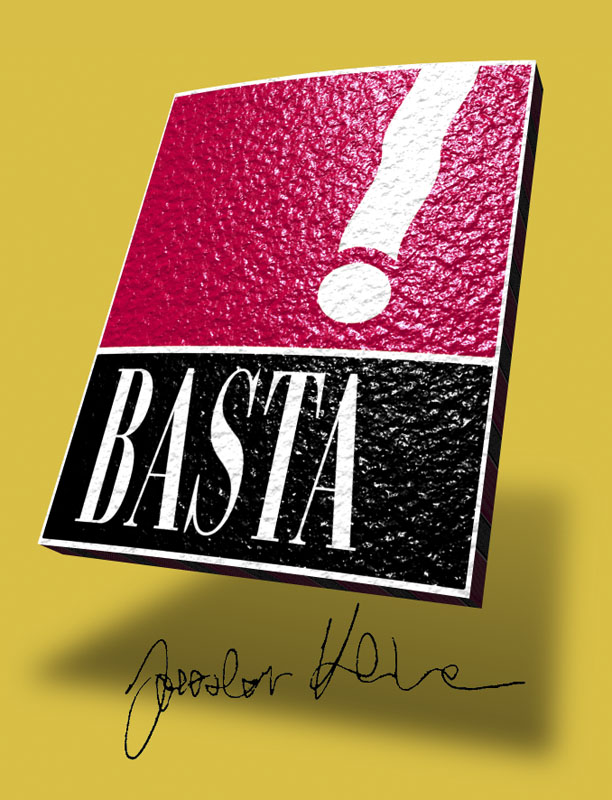 Basta logo 2001 plastické